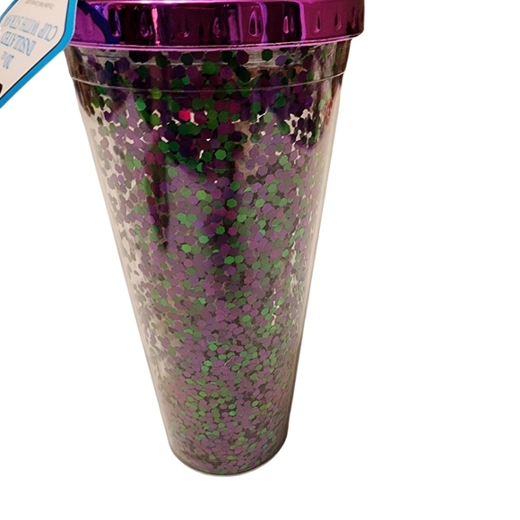 Beetlejuice 20 Oz Insulated Plastic Cup with Straw - Picture 4 of 8